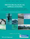 METEOROLOGICAL APPLICATIONS雜志封面